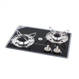 2-BURNER GLASS HOB