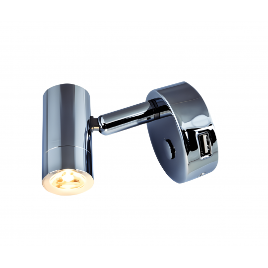 HEADLAMP LED WITH USB SOCKET