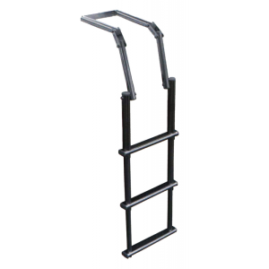 SCALETTA TELESCOPICA E PIEGHEVOLE IN ACCIAIO INOX