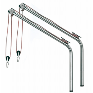 STAINLESS STEEL PAIR OF DAVITS