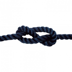 TWISTED ROPE NAVY BLUE
