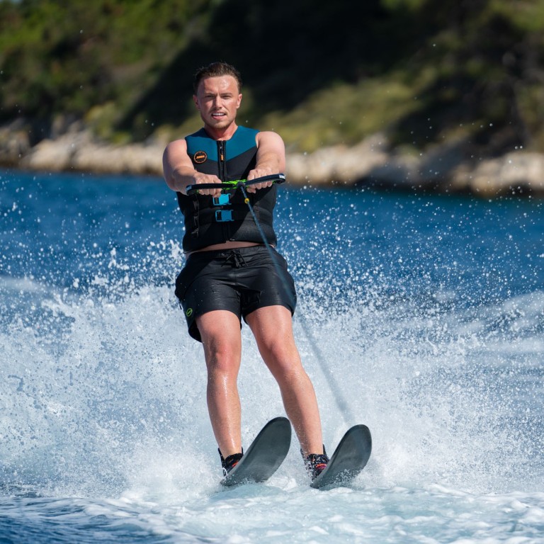 Allegre Combo Waterskis Red thumbnail 4