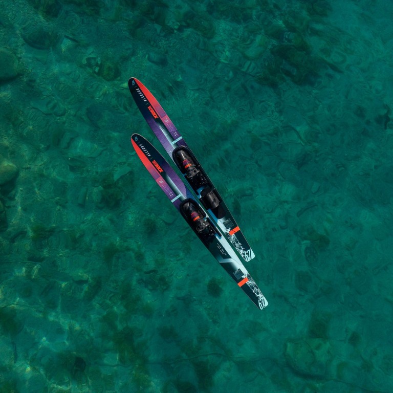 Allegre Combo Waterskis Red thumbnail 2