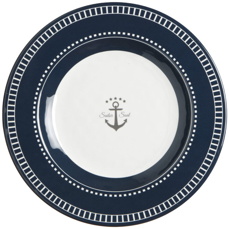 Melamine Dessert Plate Sailor Soul, 6 Pc