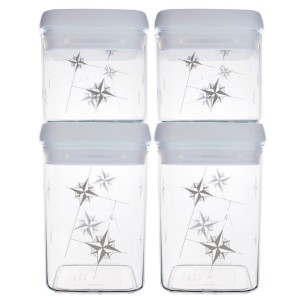Canister Set Northwind, 4 Pcs