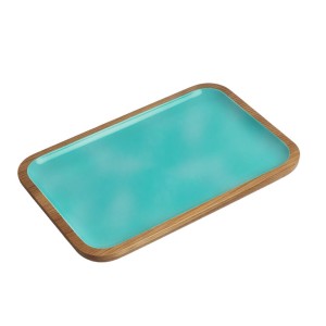 Cocoa Tray 30×20, Set Of 2 – Acqua