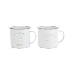 Mugs Menorca – White, Set 2 Pc