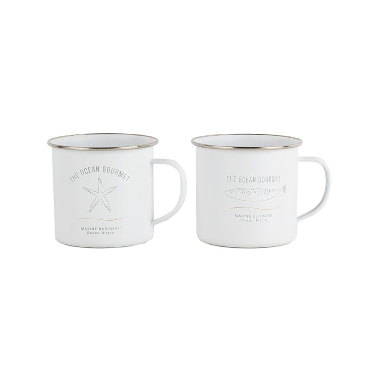 Mugs Menorca – White, Set 2 Pc