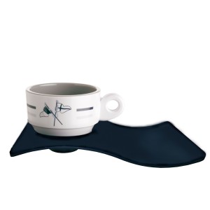 Melamine Coffee Set Welcome On Board, 6 Pc