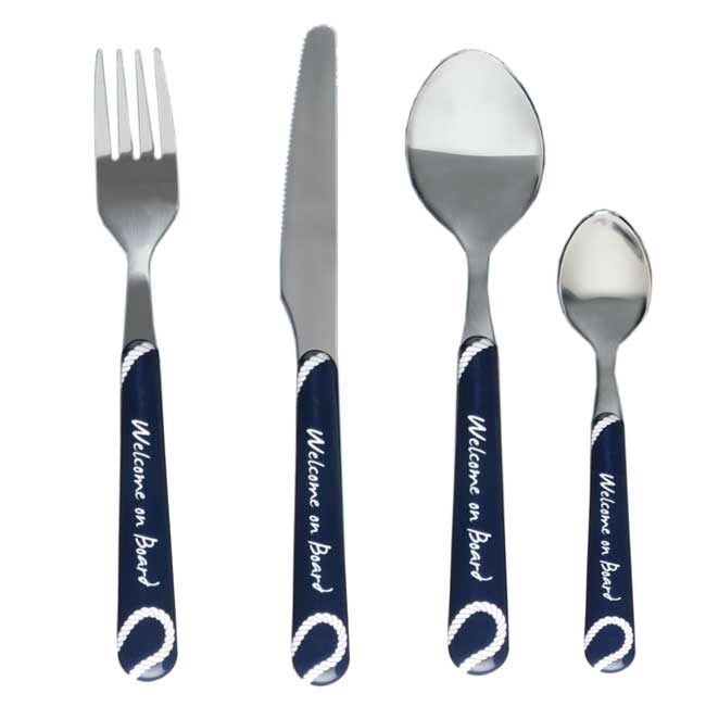 Cutlery Welcome On Board, 24 Pc