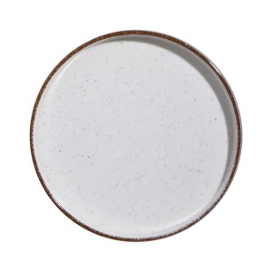 Melamine Dessert Plate Maldivas Ivory, Set 6 U