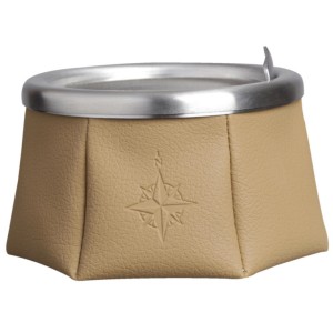 Ashtray With Lid Windproof – Brown