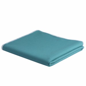 Aruba Stain-resistant Tablecloth 200x140cm – Acqua