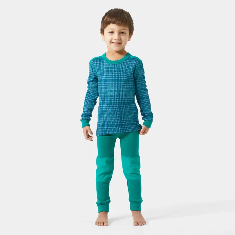 Kids’ Graphic LIFA® Merino Wool Base Layer Set thumbnail 4