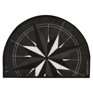 Non-slip Mat Rosewind – Black (half Moon)
