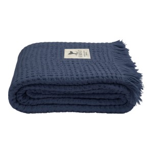 Beach Towel Waffle Navy – Sea & Salt