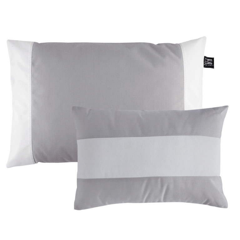 Cushion + Stuffing Waterproof – Grey, 2 Pc