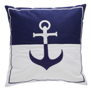 Cushion + Stuffing Santorini Marine – Blue