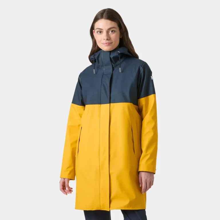 Women’s Moss Block PU Raincoat thumbnail 2