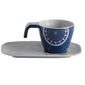 Melamine Coffee Set Pacific, Set 6 U