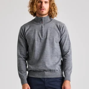 SEAWOOL HALF-ZIP