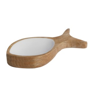 Cocoa Small Round Fish – White
