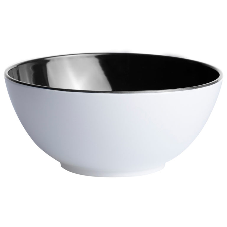 Melamine Small Bowl Harmony – Black, 6 Pc.