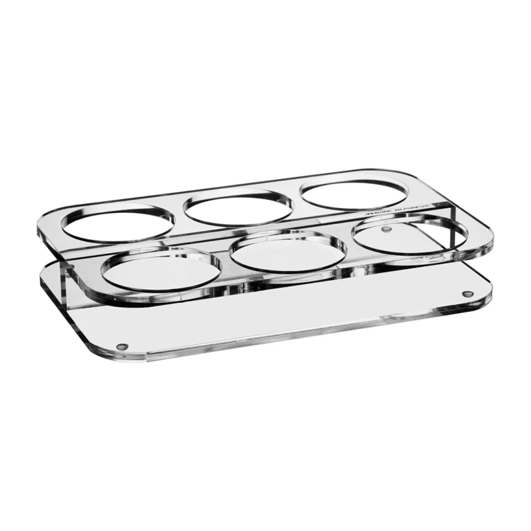 Glass Tray Waves L