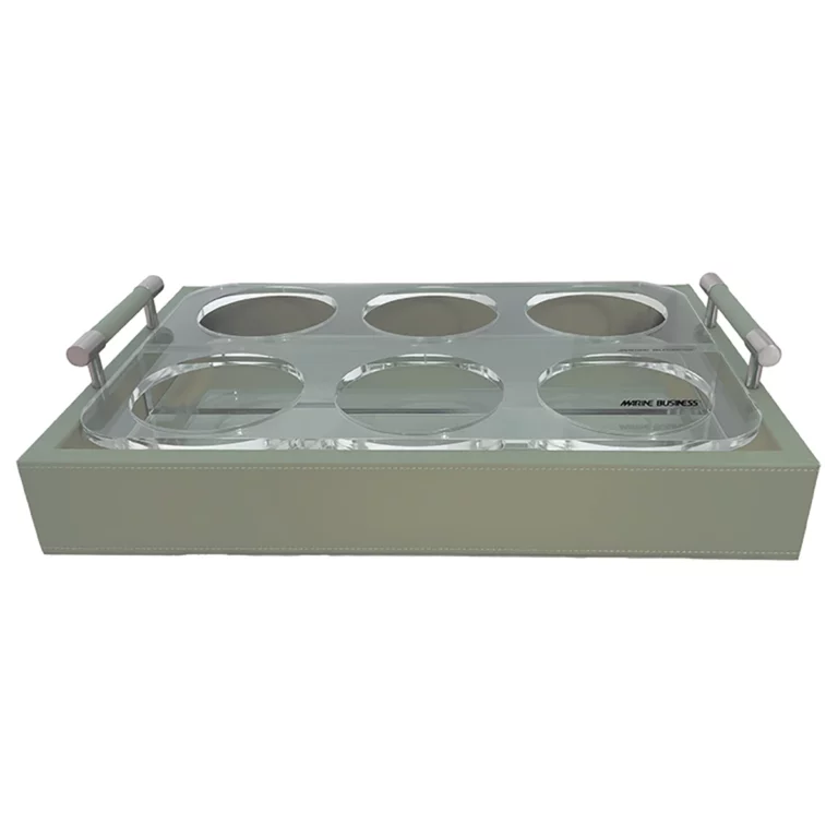 Cup Holder Tray Waves- Beige L
