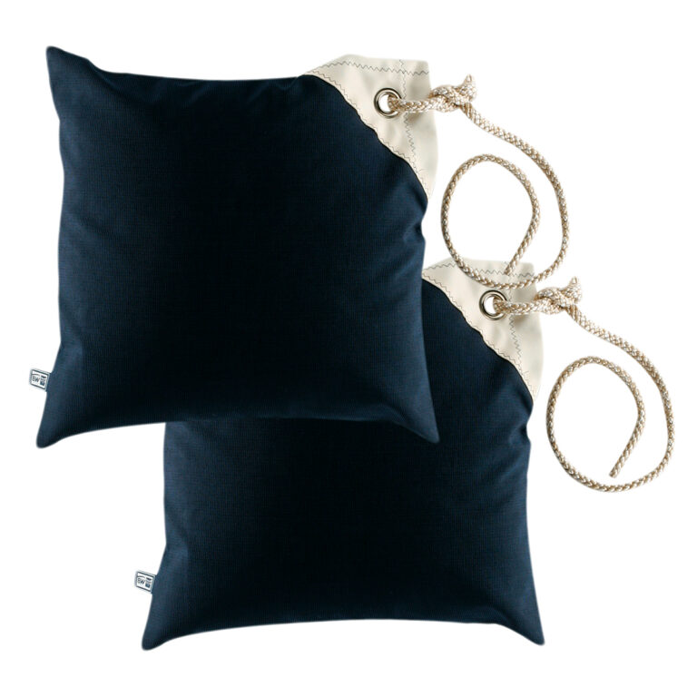 Cushion Windproof + Stuffing Waterproof – Navy Blue, 2 Pc