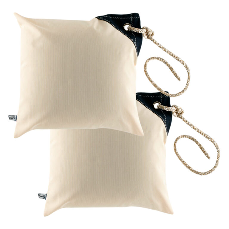 Cushion Windproof + Stuffing Waterproof – Ecru, 2 Pc