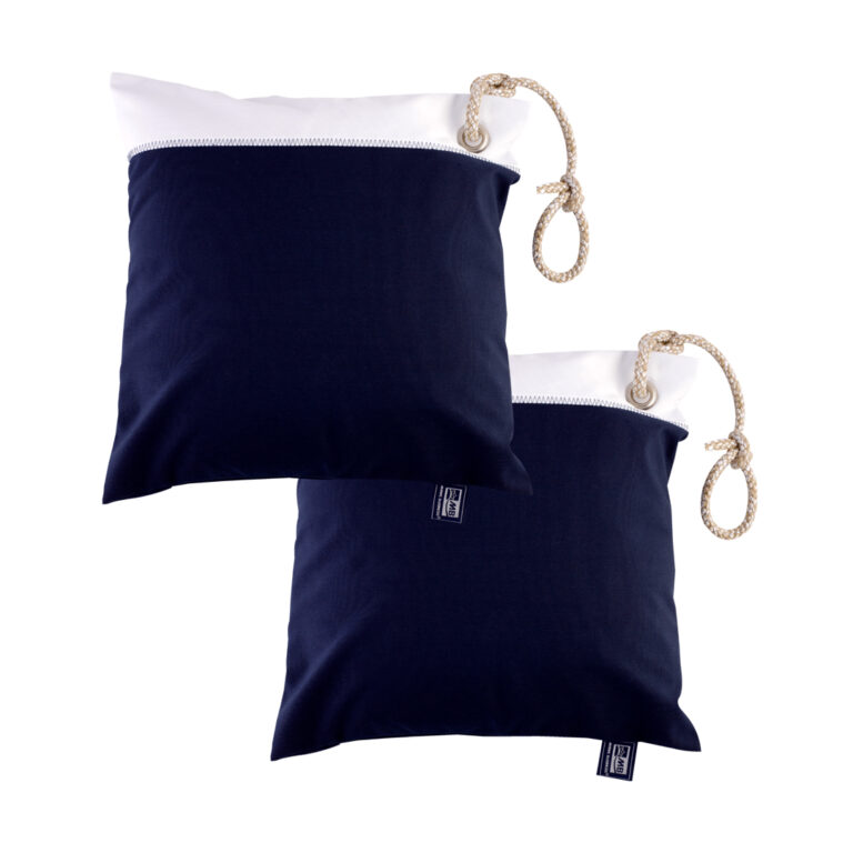2 Waterproof Cushions – Navy