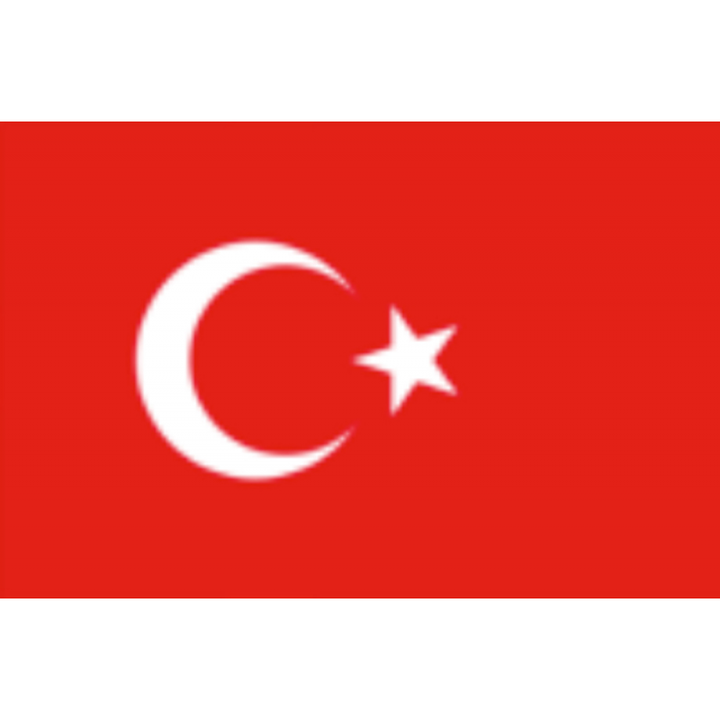 TURKEY FLAG CM 30X45